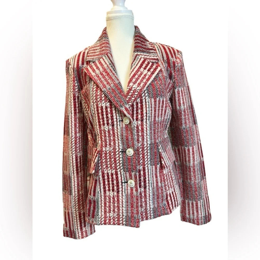 Cabi Patchwork Blazer (S) - image 5
